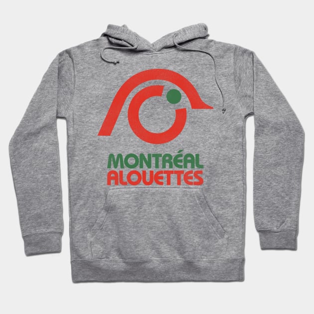 Defunct Montreal Alouettes Football Team Hoodie by Defunctland